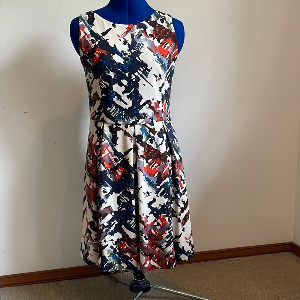 Anthropologie Maeve Sleeveless Fit and Flare Dress
